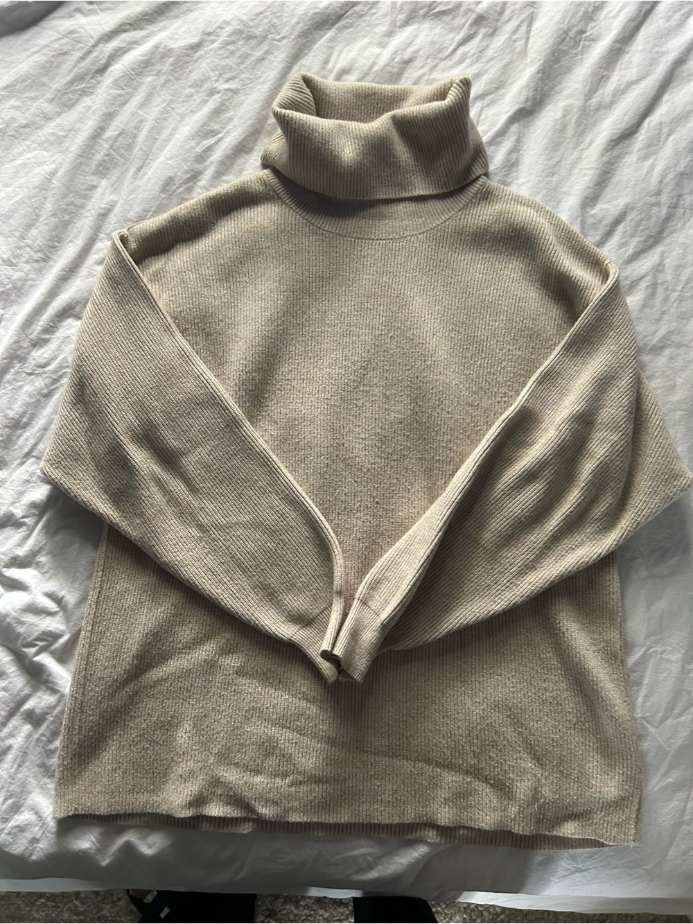 Free People Oversized Knit Turtleneck